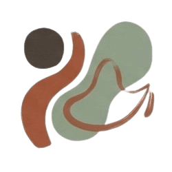 Abstrakt figur - symbol för mänsklig närvaro